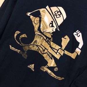 University of Notre Dame Adidas Graphic Tee
